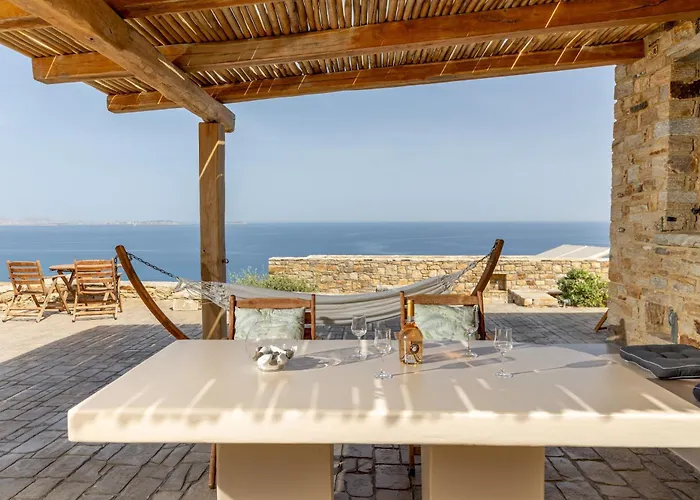 בית נופש “blue View” Uphill Naxos City