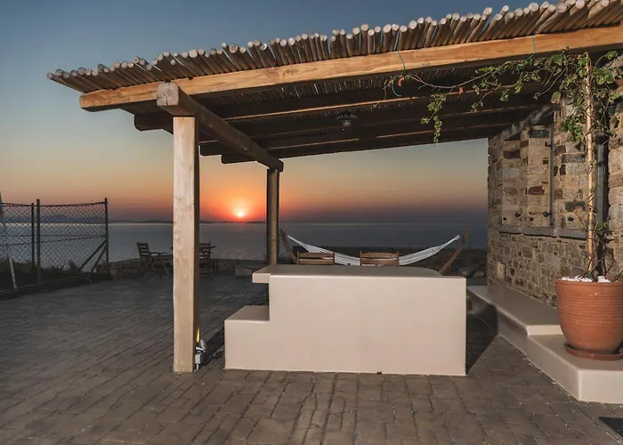 “blue View” Uphill Naxos City