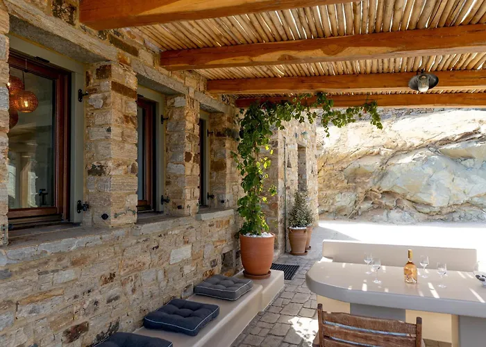 “blue View” Uphill Naxos City