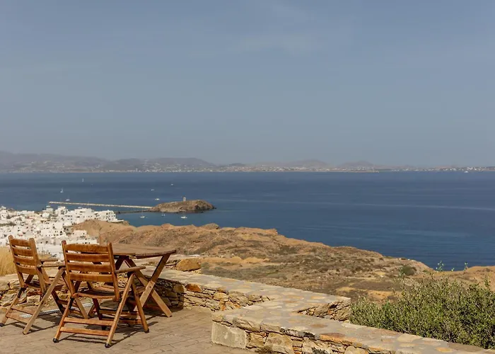 “blue View” Uphill Naxos City